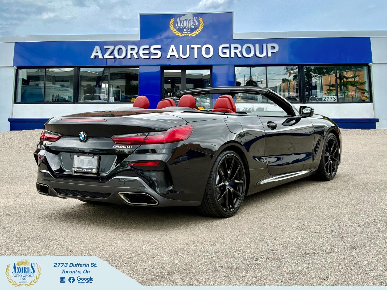 2019 BMW 8 Series M850i xDrive Cabriolet CleanCarfax FullyLoaded Photo3