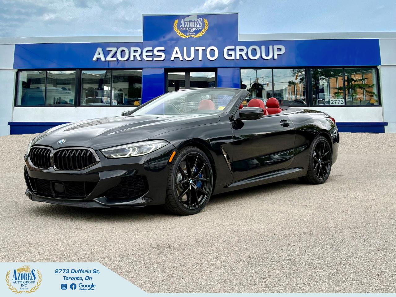 2019 BMW 8 Series M850i xDrive Cabriolet CleanCarfax FullyLoaded Photo0