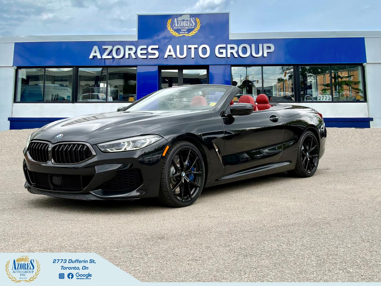 2019 BMW 8 Series M850i xDrive Cabriolet CleanCarfax FullyLoaded Photo0