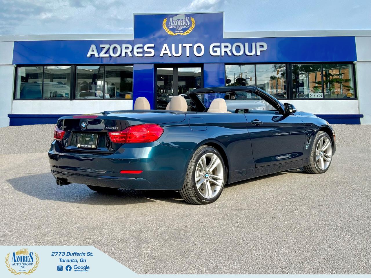2016 BMW 4 Series 428i xDrive AWD Cabriolet Loaded Certified LowKM Photo3