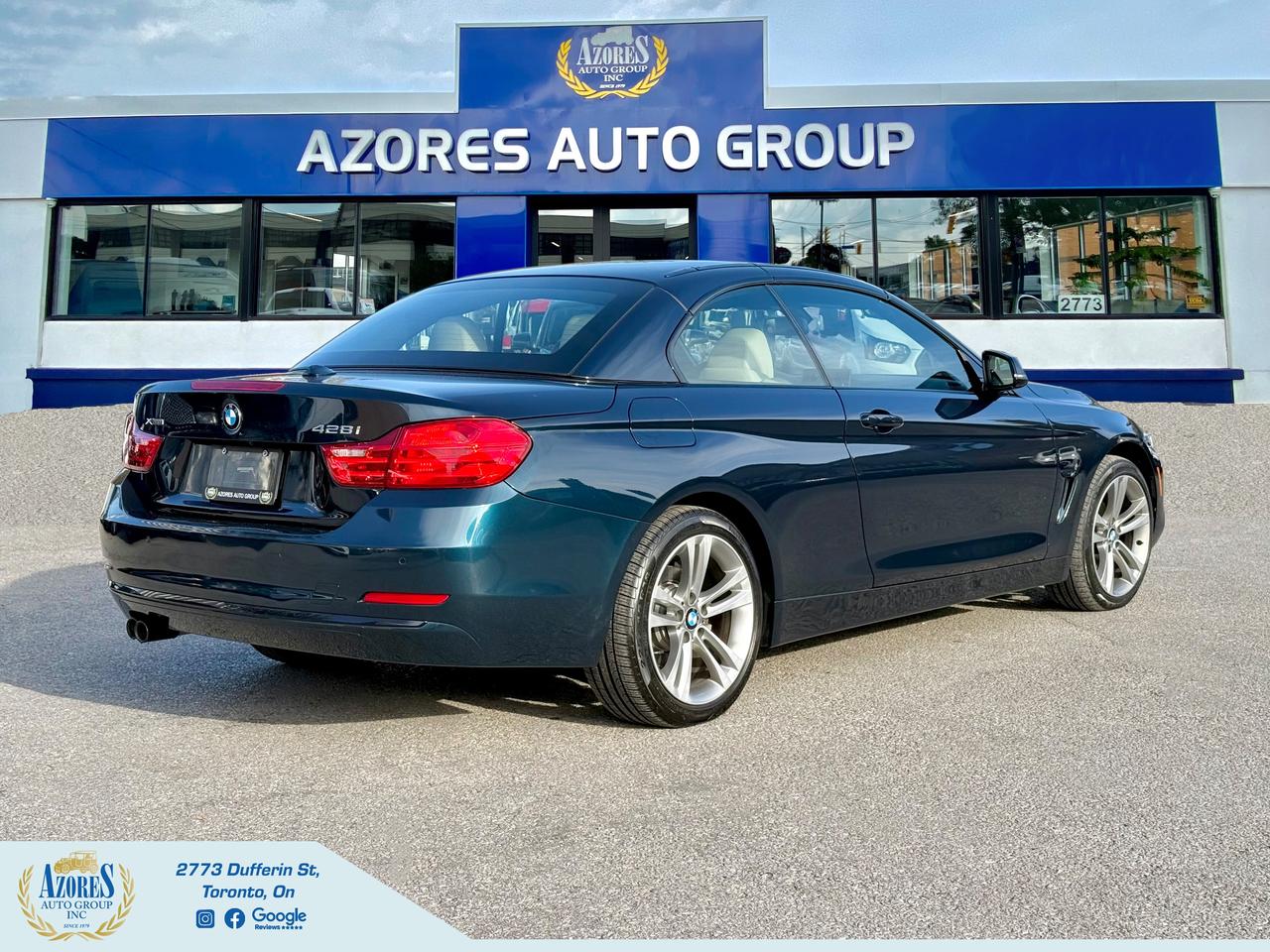 2016 BMW 4 Series 428i xDrive AWD Cabriolet Loaded Certified LowKM Photo