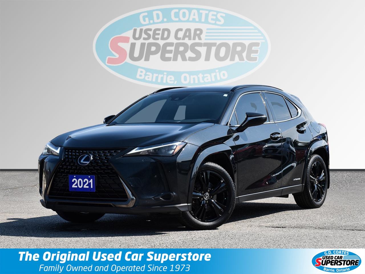 Used 2021 Lexus UX 250h Hybrid AWD ~Leather ~Moonroof ~Cam ~Bluetooth for sale in Barrie, ON
