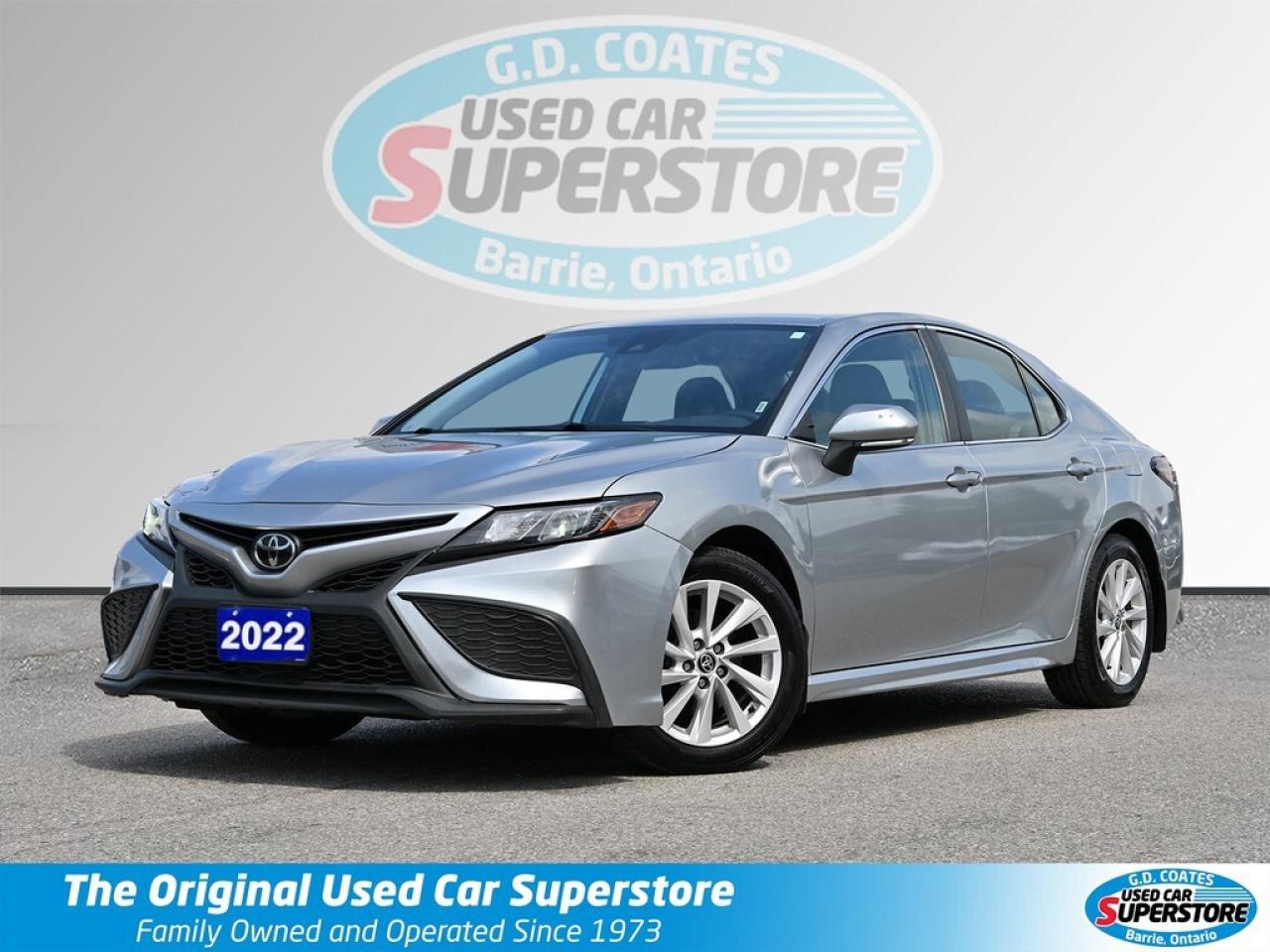 Used 2022 Toyota Camry SE ~Heated Leather ~Bluetooth ~Backup Cam ~Alloys for sale in Barrie, ON