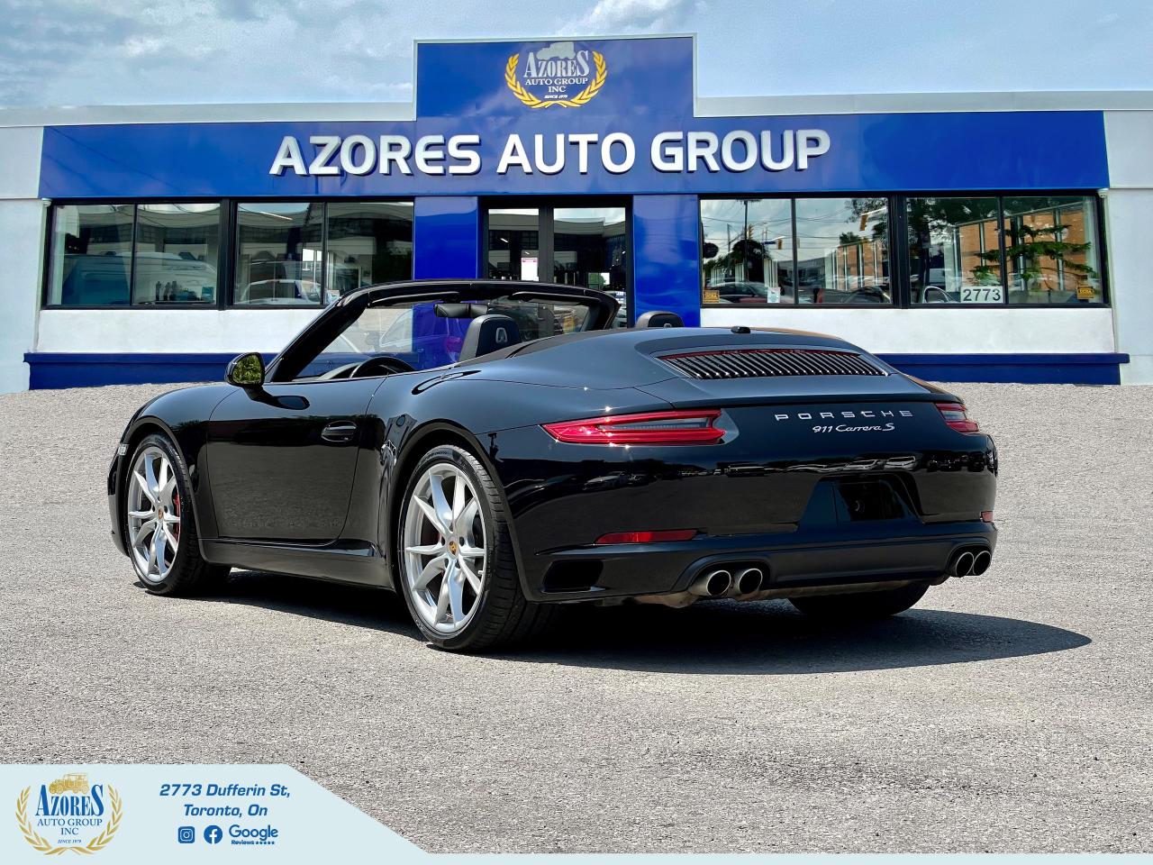 2017 Porsche 911 S Cabriolet Clean Carfax Loaded Nav Parking Sensor Photo2