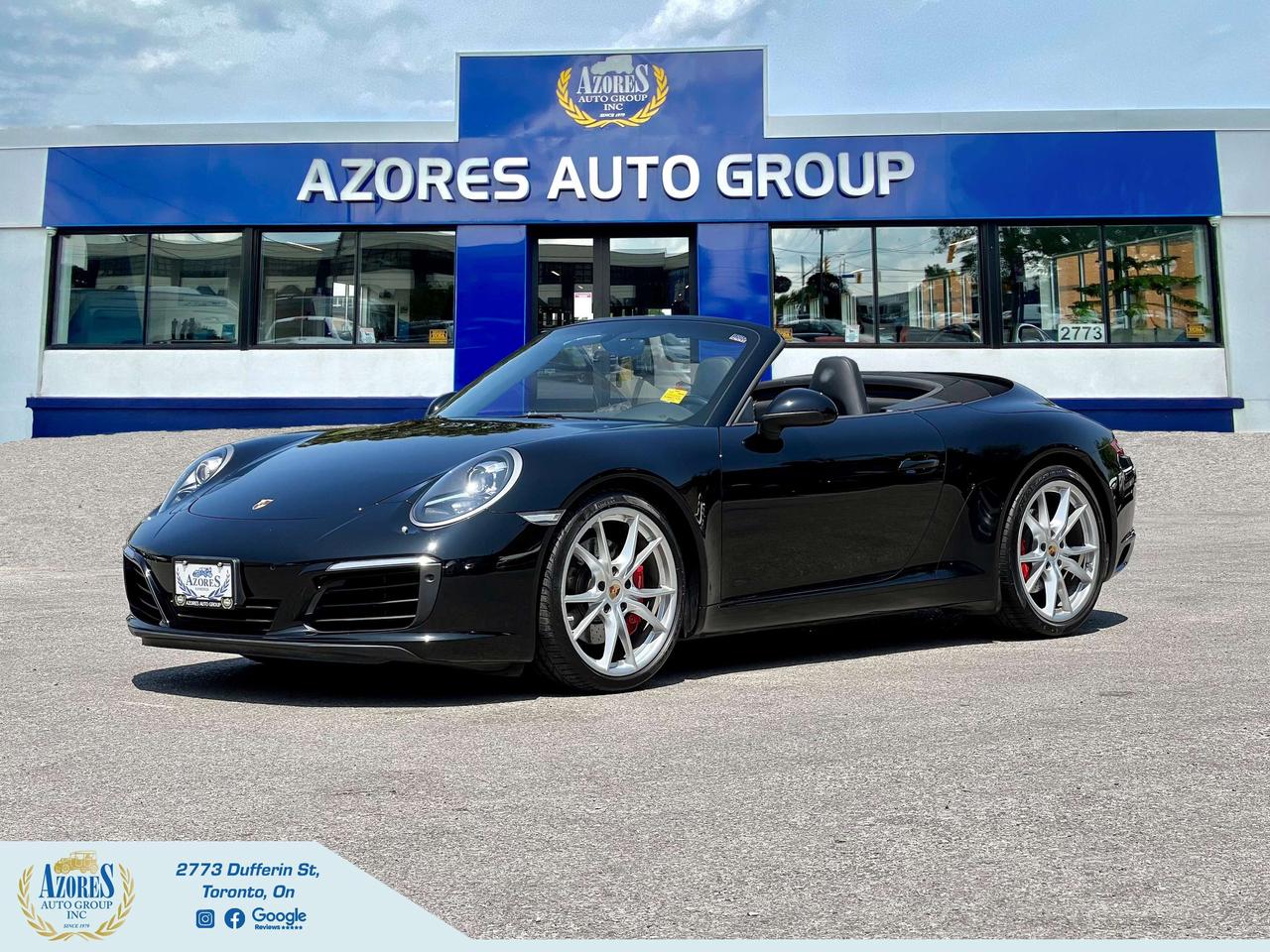 2017 Porsche 911 S Cabriolet Clean Carfax Loaded Nav Parking Sensor Photo5