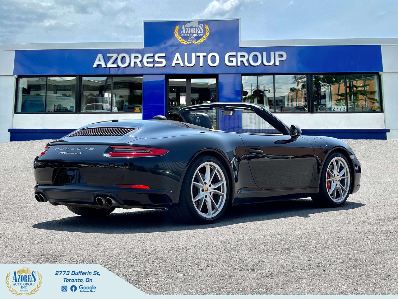2017 Porsche 911 S Cabriolet Clean Carfax Loaded Nav Parking Sensor Photo3