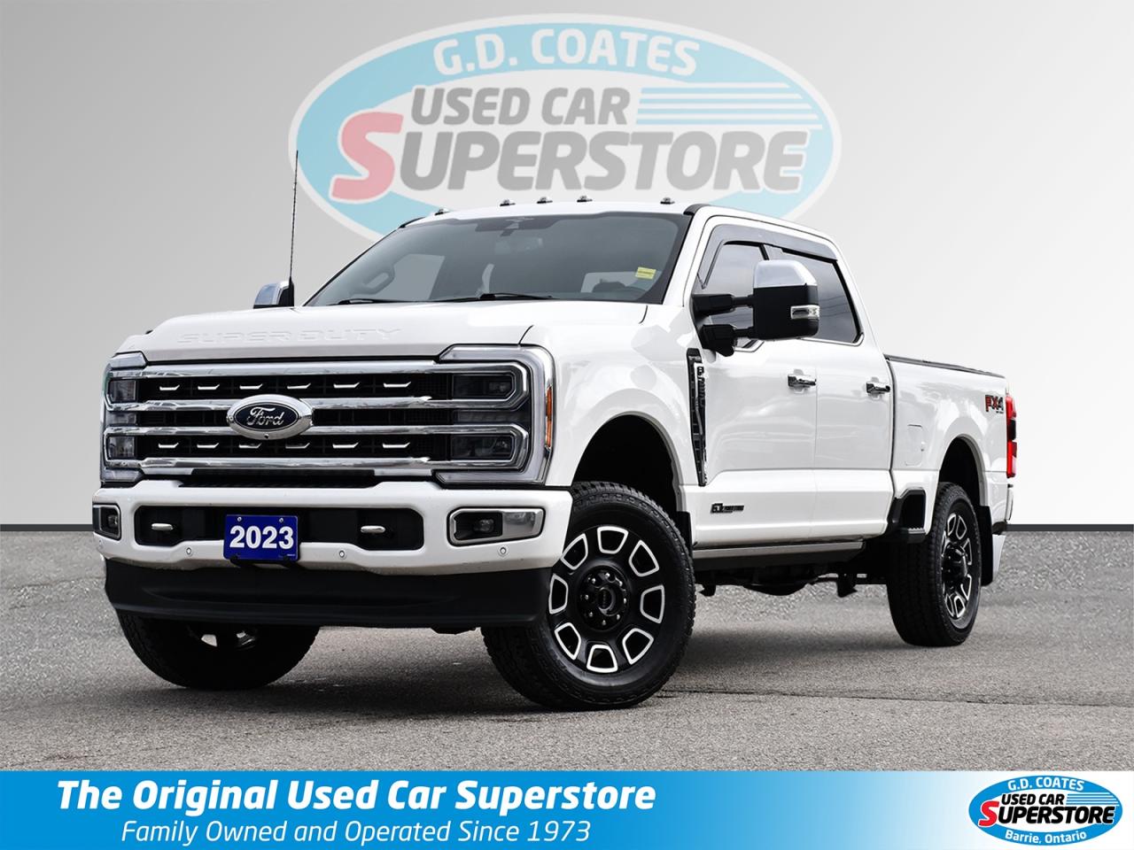 Used 2023 Ford F-250 Platinum FX4 Super Crew 4x4 ~Pano Roof ~B&O Audio for sale in Barrie, ON