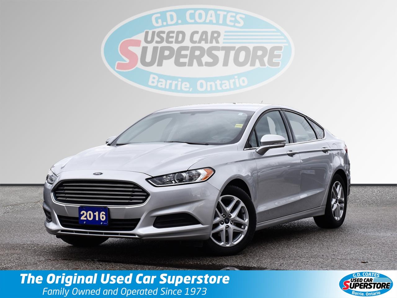 Used 2016 Ford Fusion SE ~Power Seats ~Bluetooth ~Camera ~Alloys ~A/C for sale in Barrie, ON