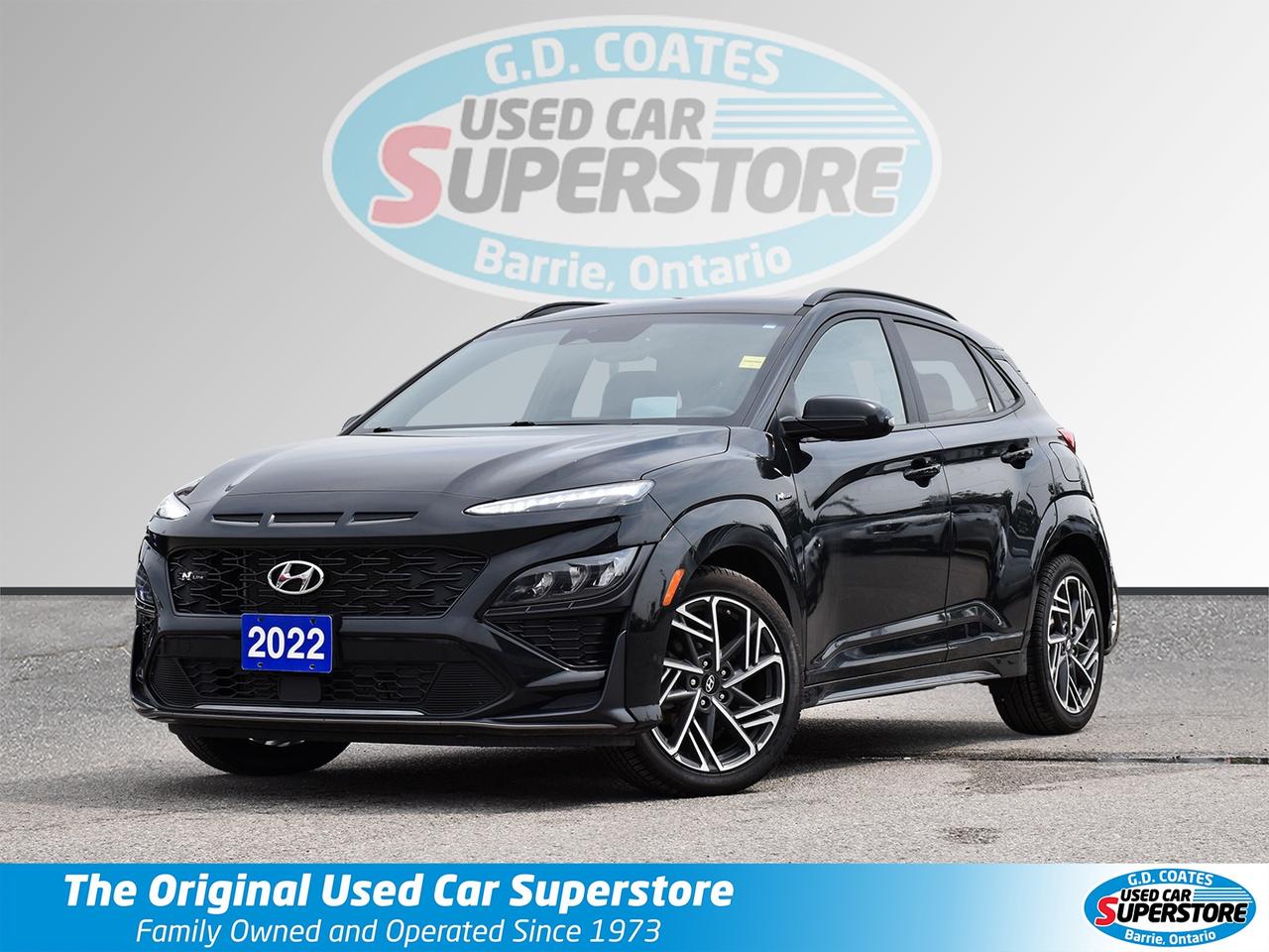 2022 Hyundai KONA N Line AWD ~Nav ~Harman/Kardon ~Leather ~Moonroof Photo