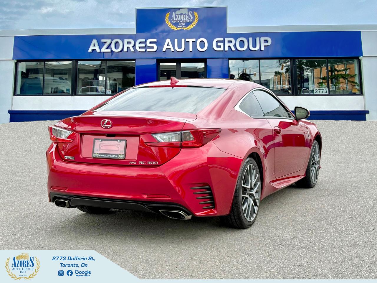 2016 Lexus RC 300 F Sport Extremely Rare Only64,543km! Certified Photo3