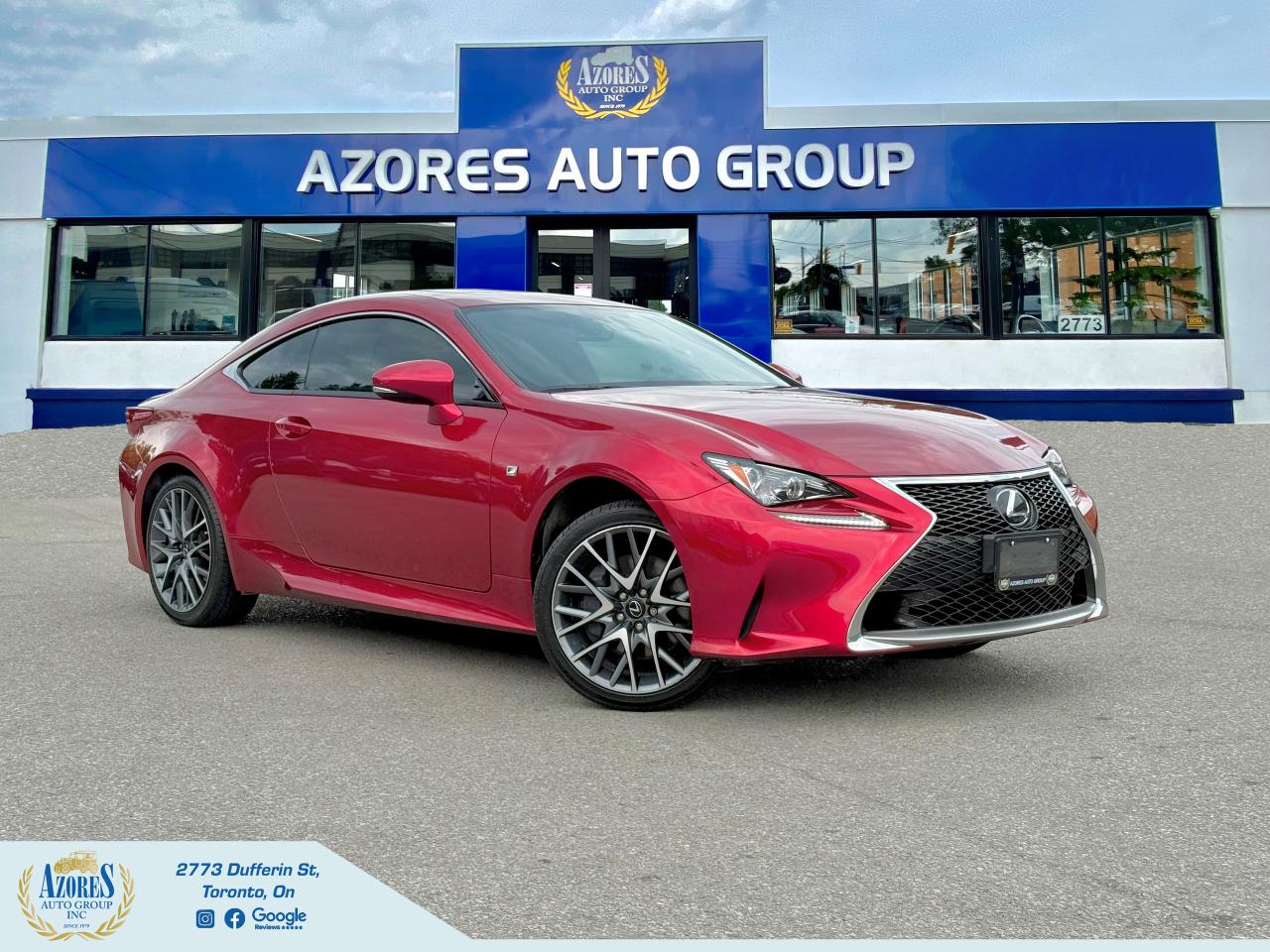 2016 Lexus RC 300 F Sport Extremely Rare Only64,543km! Certified Photo0