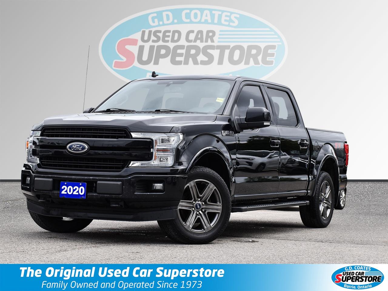 2020 Ford F-150 Lariat FX4 Super Crew 4x4 ~Nav ~Leather ~B&O Audio Photo