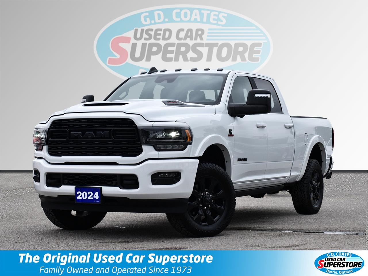 2024 RAM 2500 Limited Crew Cab 4x4 ~Nav ~Leather ~Harman/Kardon Photo0