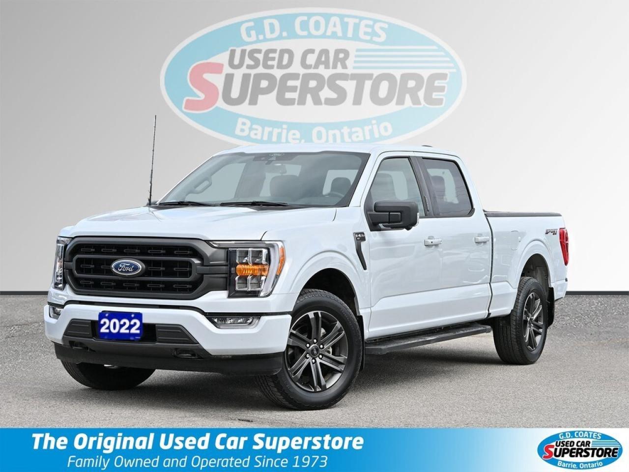 Used 2022 Ford F-150 XLT SuperCrew 4x4 ~Nav ~Camera~Leather ~Bluetooth for sale in Barrie, ON