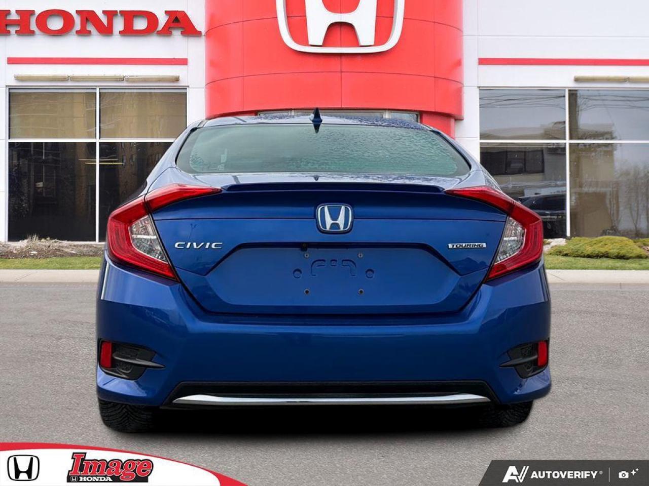 2019 Honda Civic Sedan Touring CVT   SUNROOF   LEATHER   HTD SEATS Photo