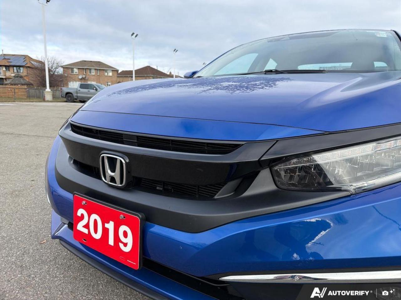 2019 Honda Civic Sedan Touring CVT   SUNROOF   LEATHER   HTD SEATS Photo