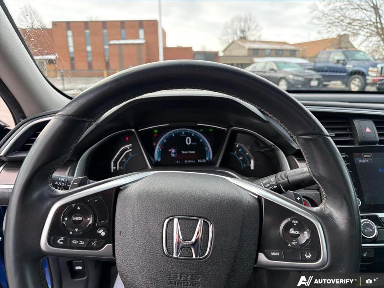 2019 Honda Civic Sedan Touring CVT   SUNROOF   LEATHER   HTD SEATS Photo