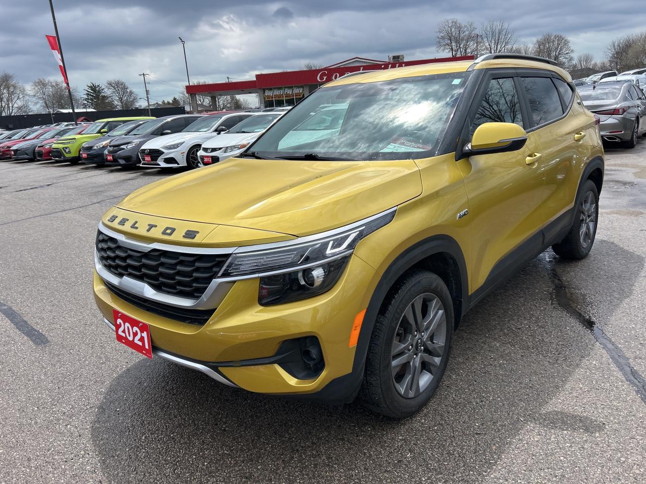 2021 Kia Seltos LX, AWD, AUTOMATIC, HEATED SEATS & WHEEL! Photo