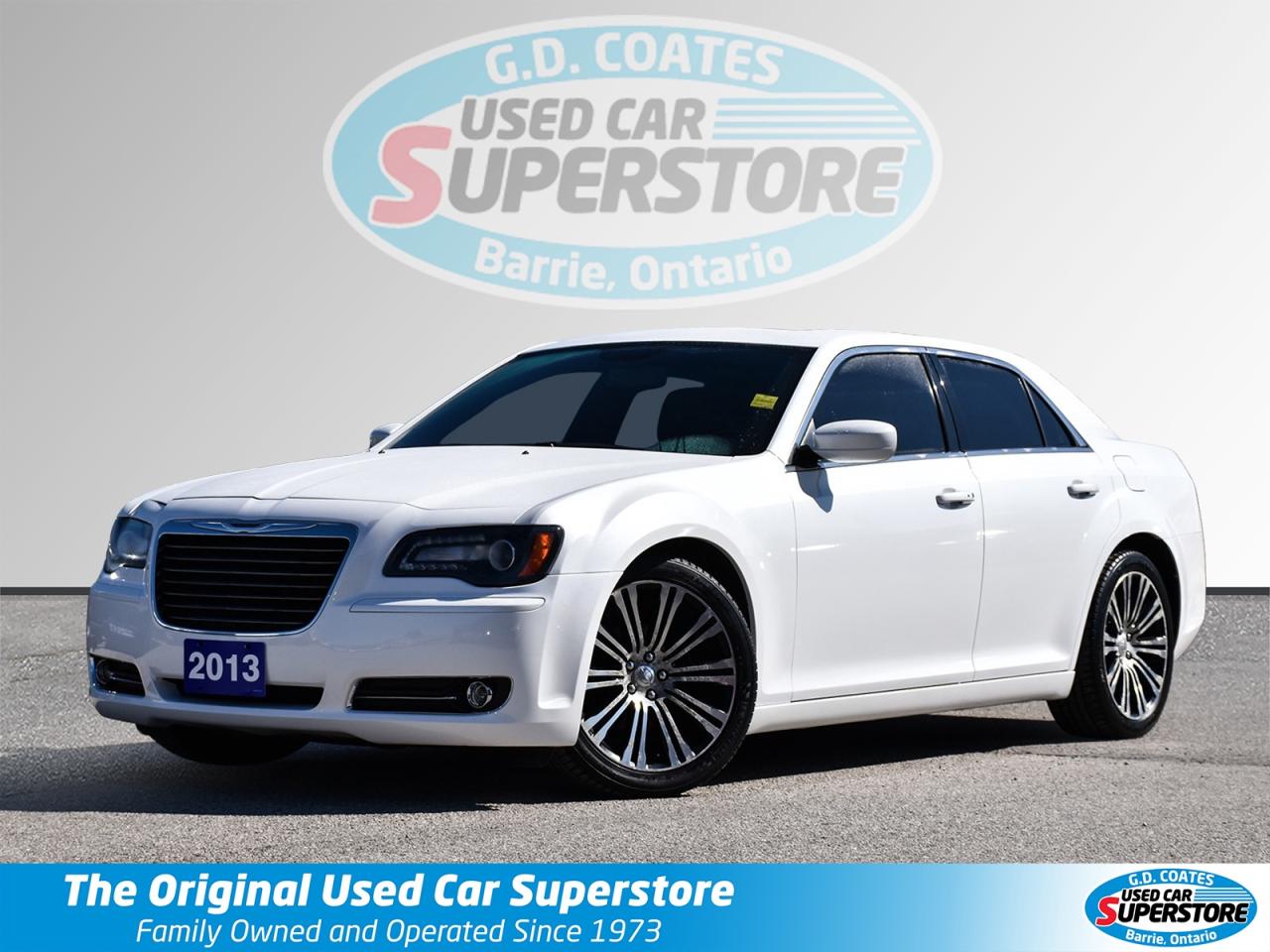 Used 2013 Chrysler 300 S ~Nav ~Camera ~Heated Leather ~Panoramic Roof for sale in Barrie, ON