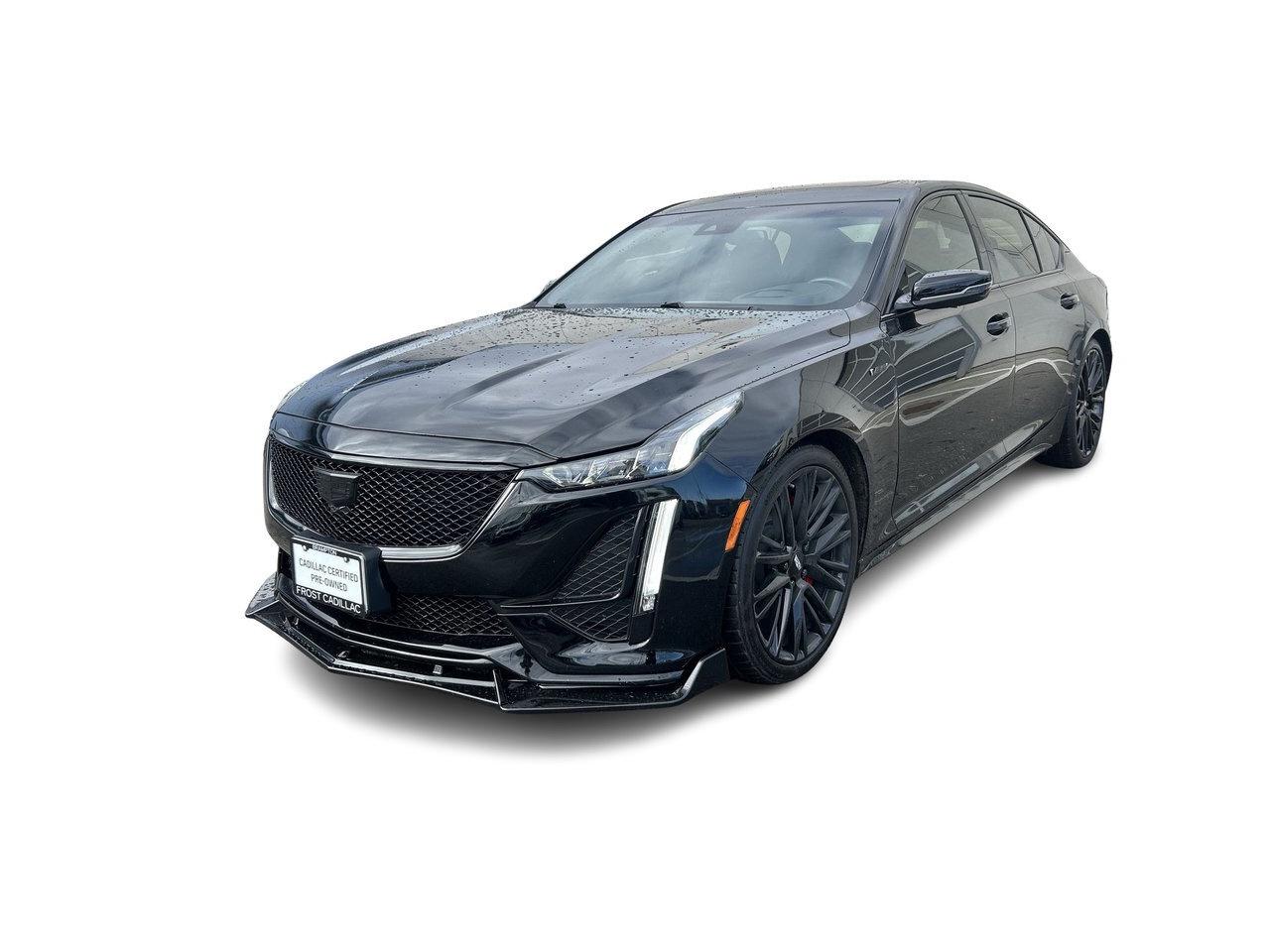 2021 Cadillac CT5 V-Series 360HP Twin Turbo V6 BOSE 20 Inch Black Wh Photo4