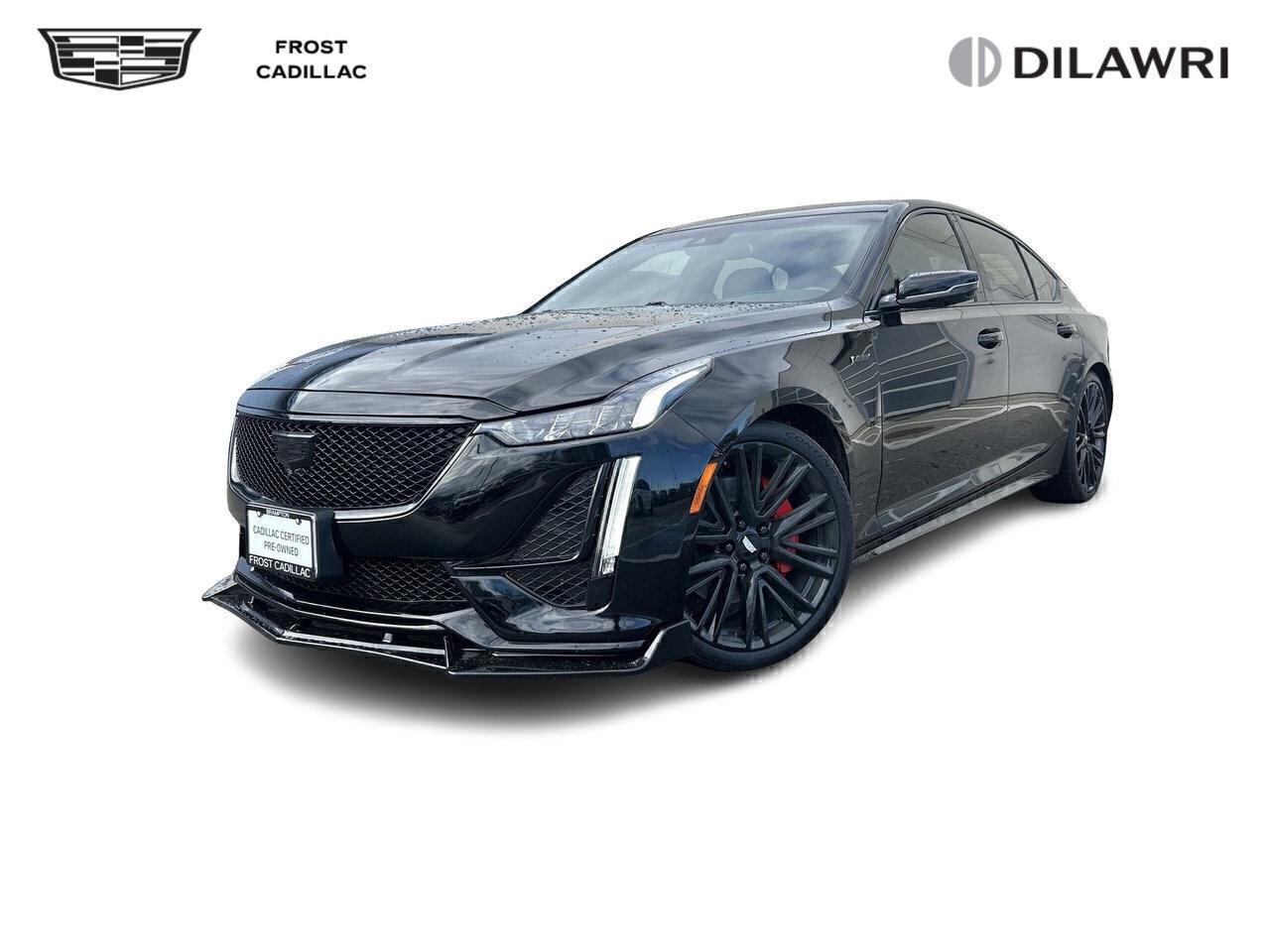 2021 Cadillac CT5 V-Series 360HP Twin Turbo V6 BOSE 20 Inch Black Wh Photo0