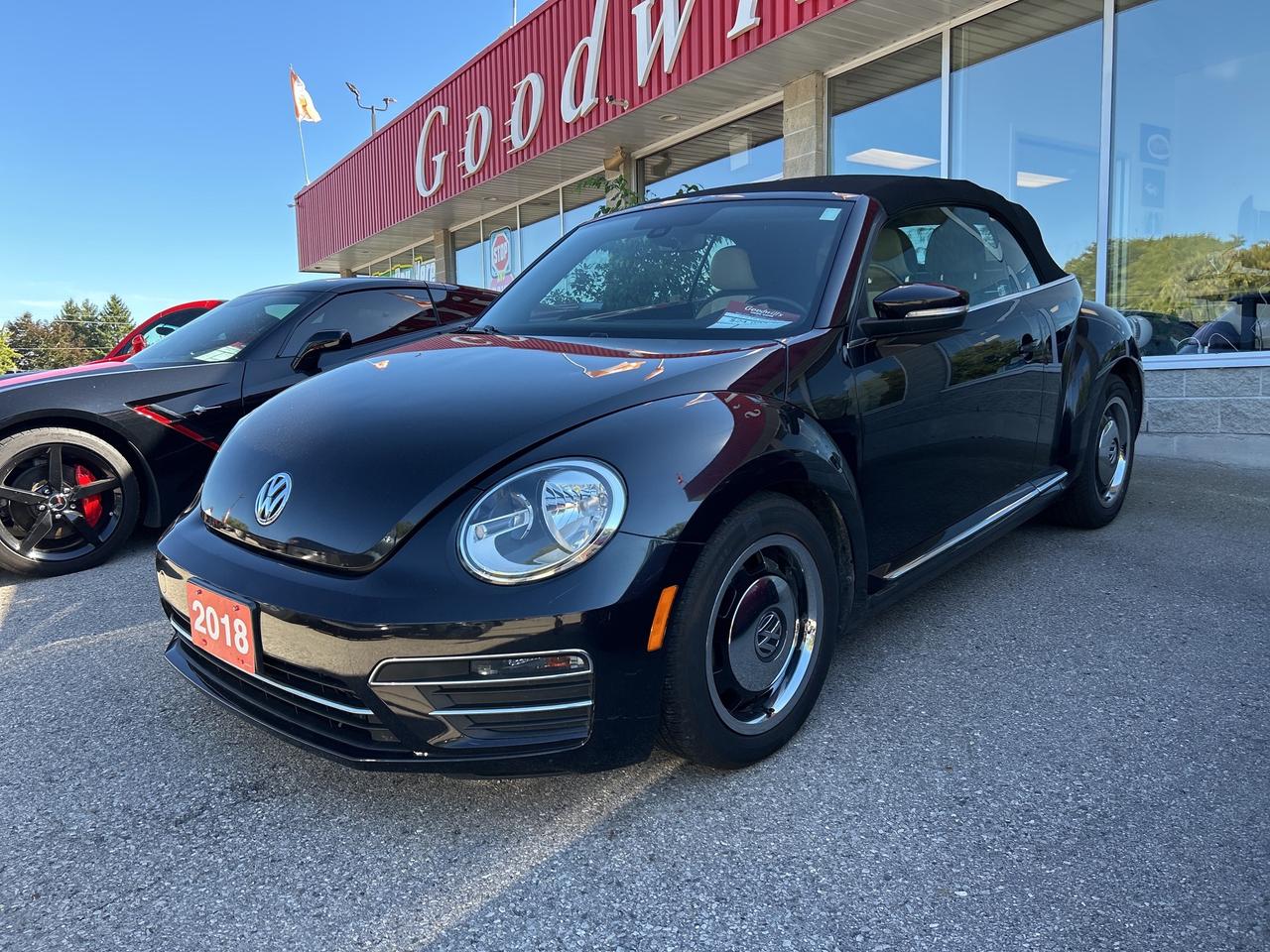 2018 Volkswagen Beetle Convertible TRENDLINE, AUTO, BACK UP CAM, BLINDSPOT MONITORS! Photo