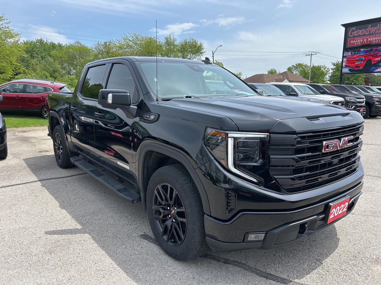2022 GMC Sierra 1500 ELEVATION, LEATHER, CLEAN CARFAX, REMOTE START! Photo3