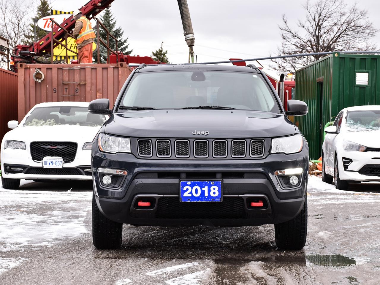 2018 Jeep Compass Trailhawk 4x4 ~Nav ~Camera ~Leather ~Bluetooth Photo2