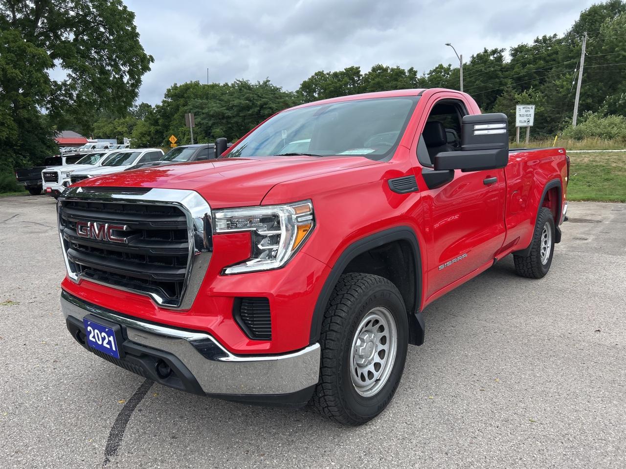 2021 GMC Sierra 1500 CLEAN CARFAX, 8' BOX, 4X4, ELECTRIC BRAKE CONTROL! Photo