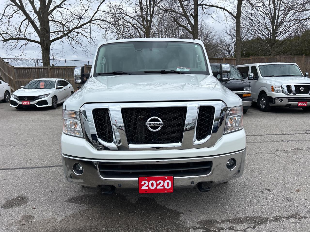 2020 Nissan NV 3500 SL V8, CLEAN CARFAX, 12 PASSENGER! Photo