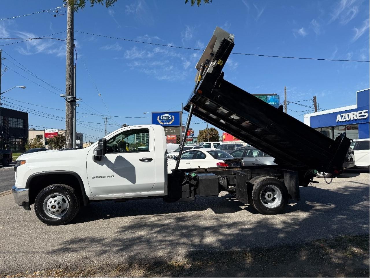 2021 Chevrolet Silverado 3500HD CC Dump Truck w/Hydraulic Lift DuramaxDiesel Only47KM Photo4