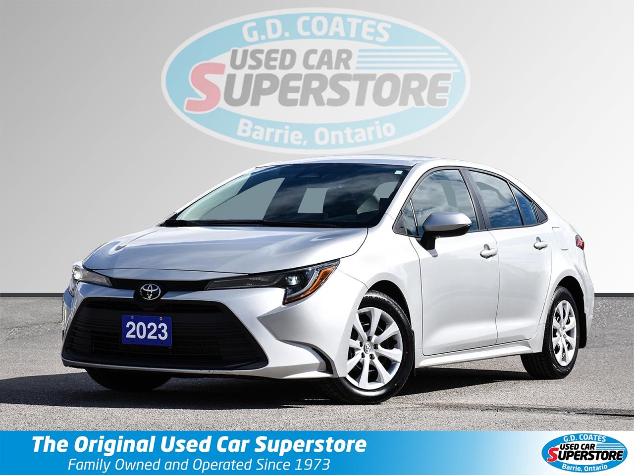 Used 2023 Toyota Corolla LE ~Heated Seats ~Camera ~Bluetooth ~Blind Spot for sale in Barrie, ON