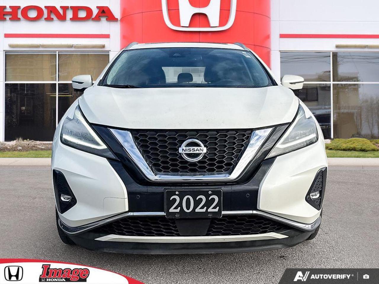 2022 Nissan Murano SL AWD   LEATHER   PANO ROOF   BOSE   APPLE CARPLY Photo2