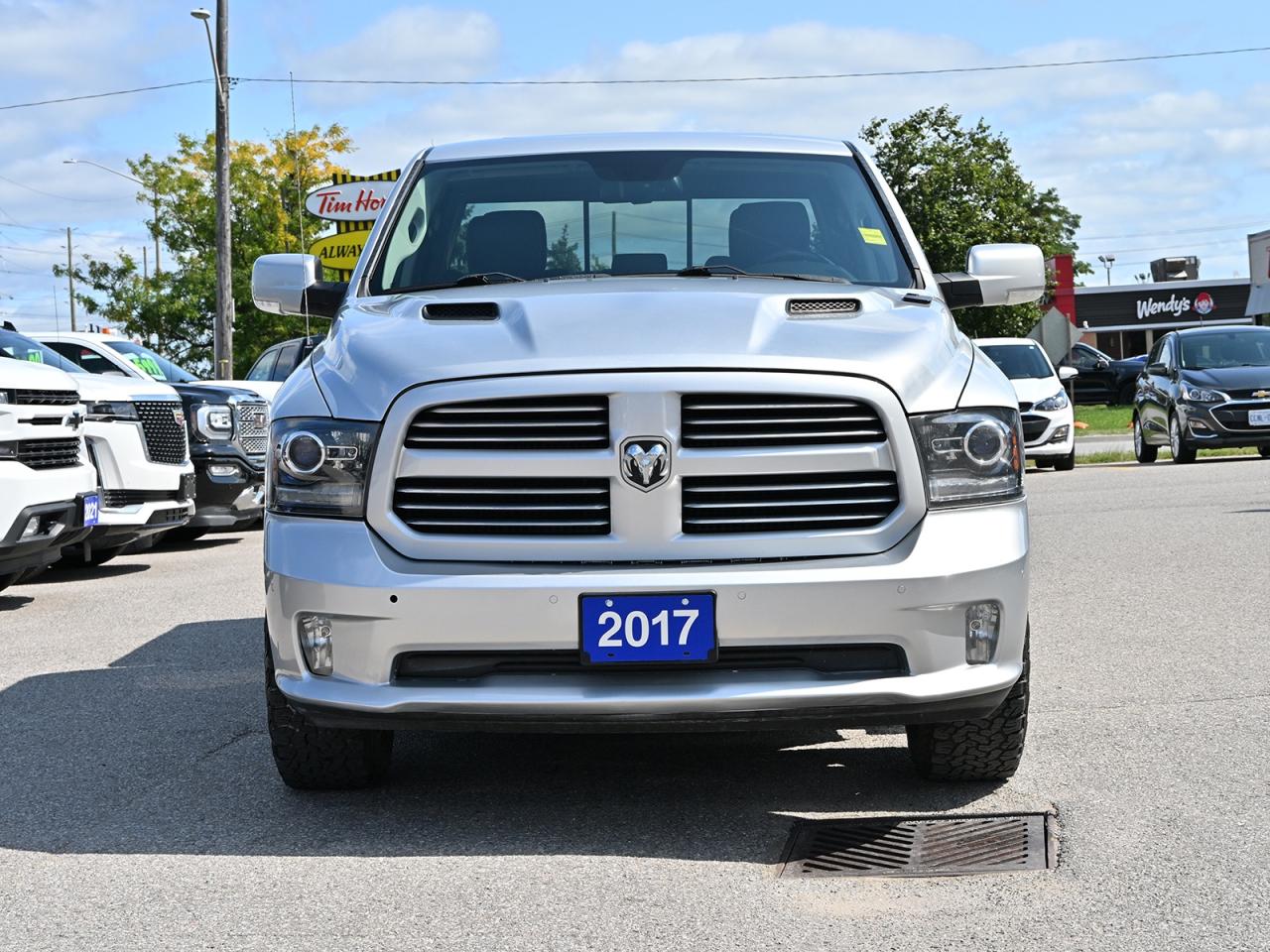 2017 RAM 1500 Sport Crew Cab 4x4 ~Nav ~Cam ~Leather ~Bluetooth Photo2