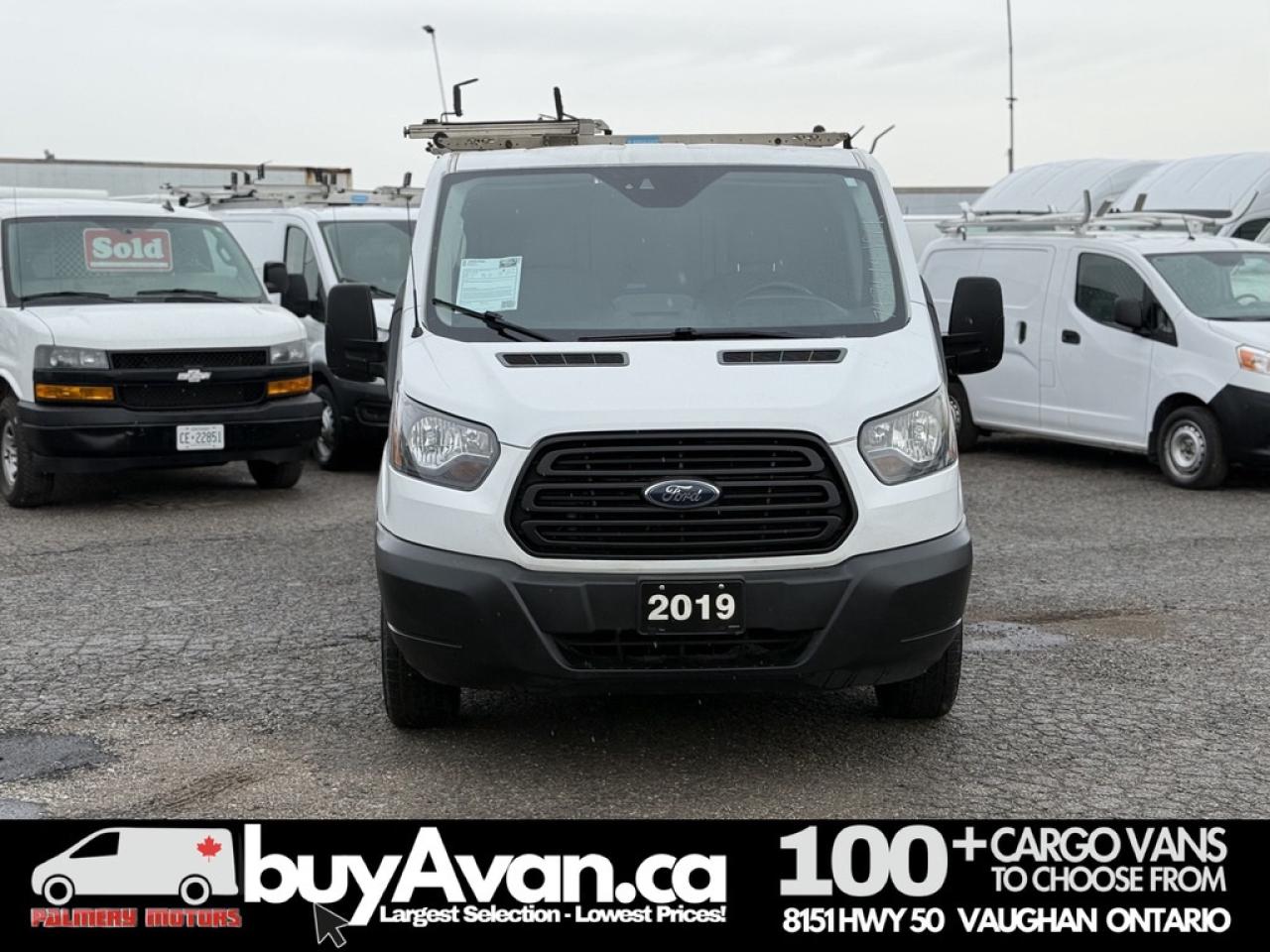 2019 Ford Transit Cargo Van T-250 148" LR + Racks Shelves Divider Photo