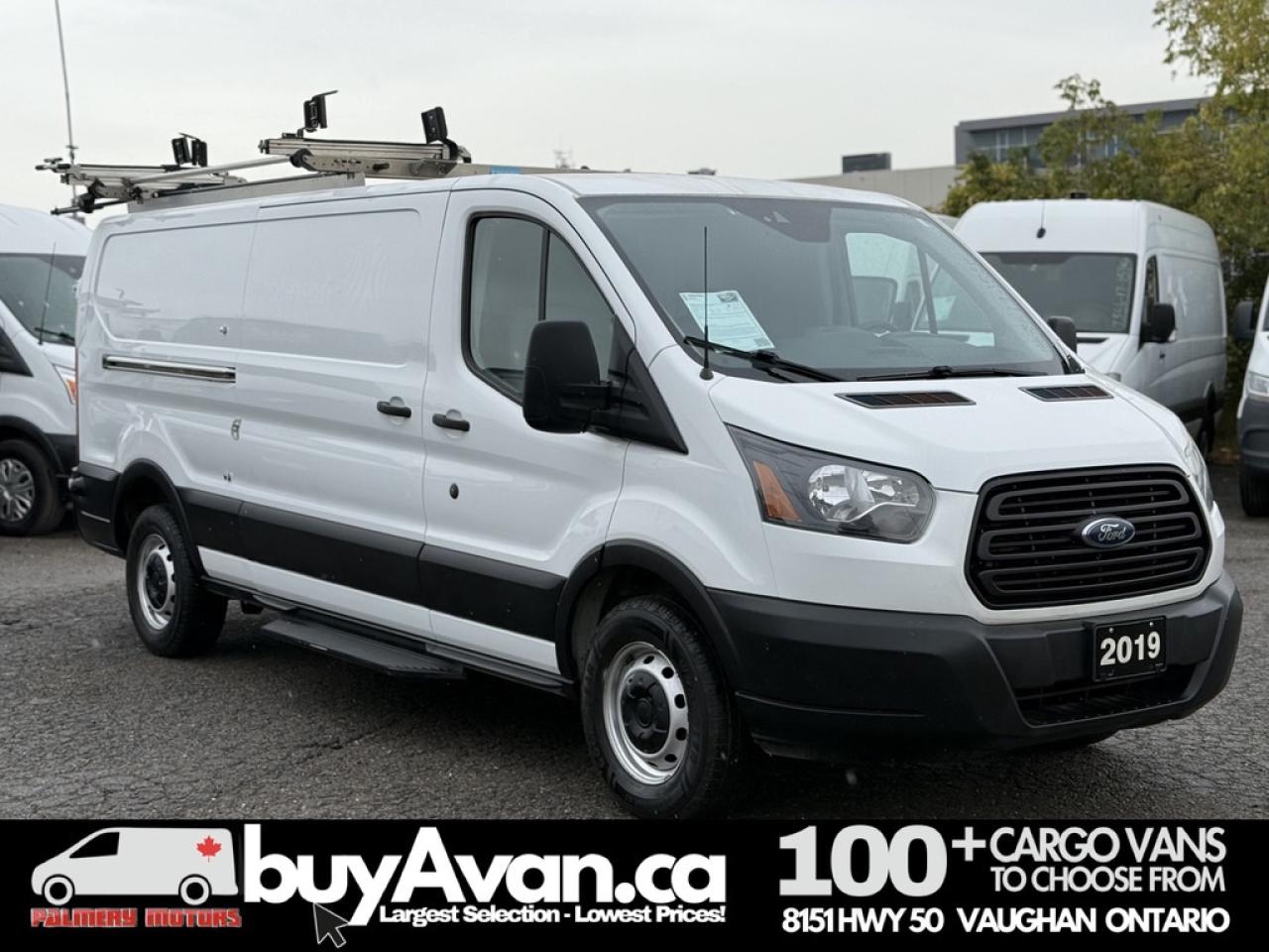 2019 Ford Transit Cargo Van T-250 148" LR + Racks Shelves Divider Photo