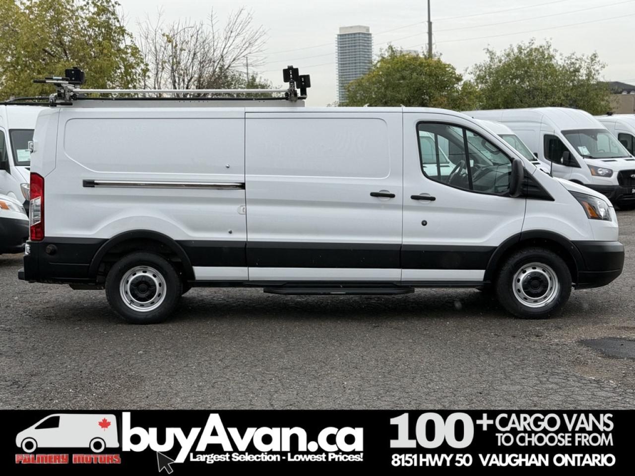 2019 Ford Transit Cargo Van T-250 148" LR + Racks Shelves Divider Photo