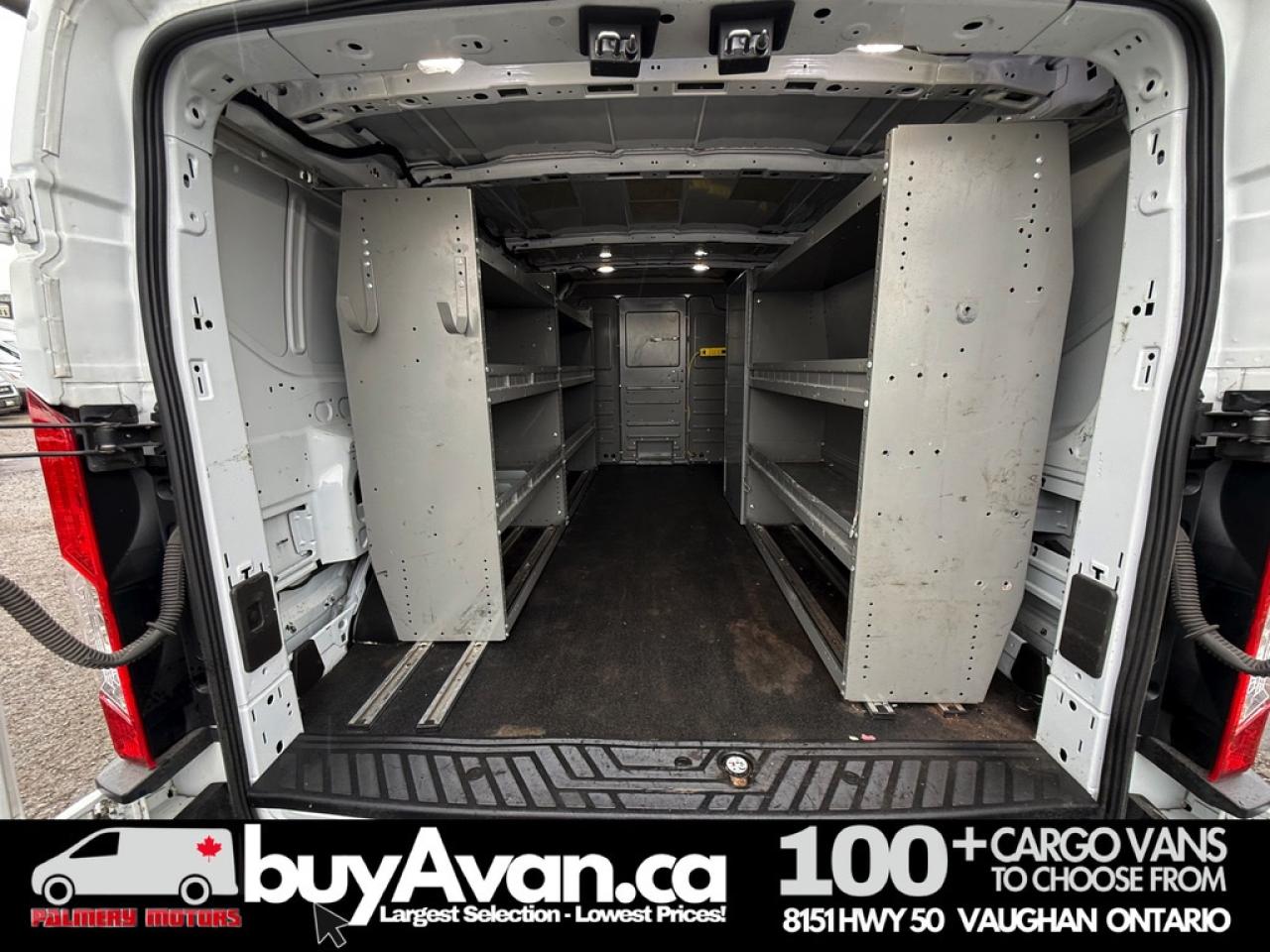 2019 Ford Transit Cargo Van T-250 148" LR + Racks Shelves Divider Photo
