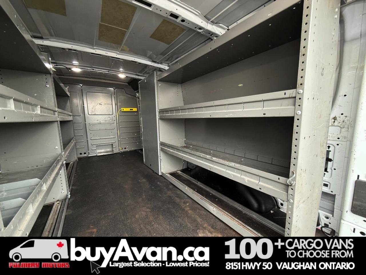 2019 Ford Transit Cargo Van T-250 148" LR + Racks Shelves Divider Photo