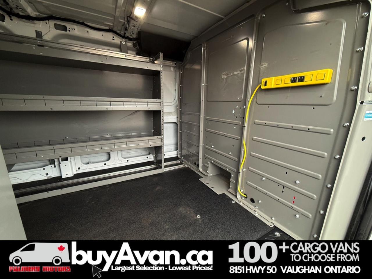 2019 Ford Transit Cargo Van T-250 148" LR + Racks Shelves Divider Photo