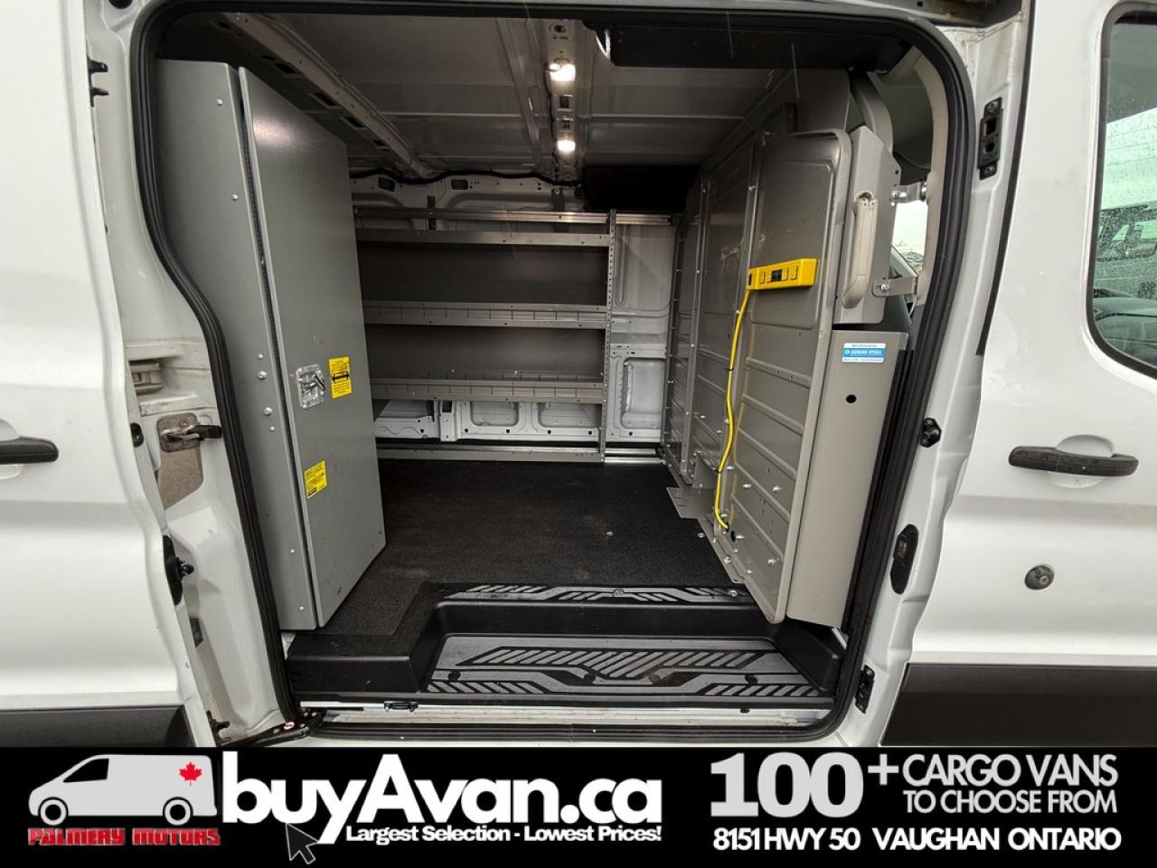 2019 Ford Transit Cargo Van T-250 148" LR + Racks Shelves Divider Photo