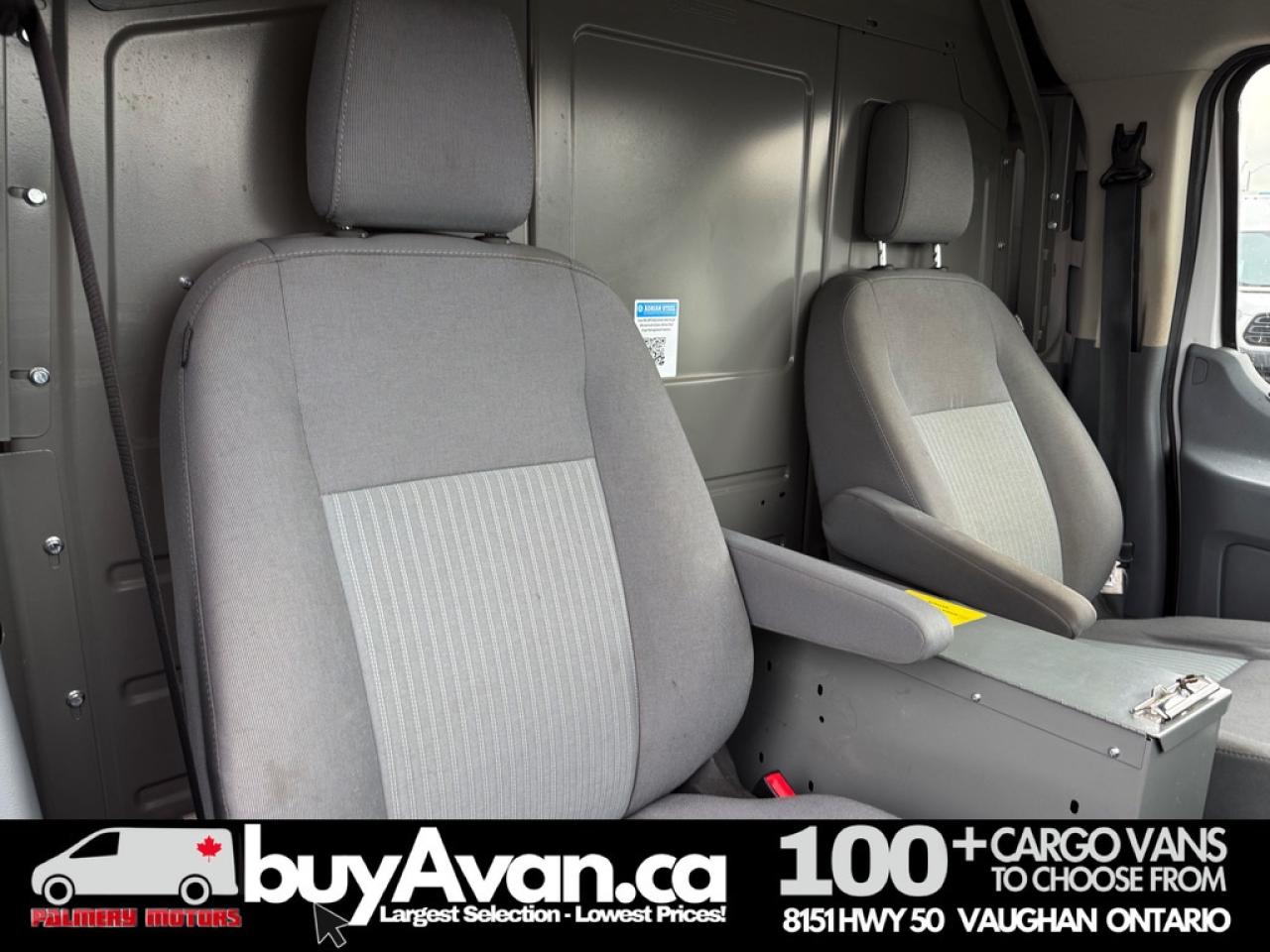 2019 Ford Transit Cargo Van T-250 148" LR + Racks Shelves Divider Photo