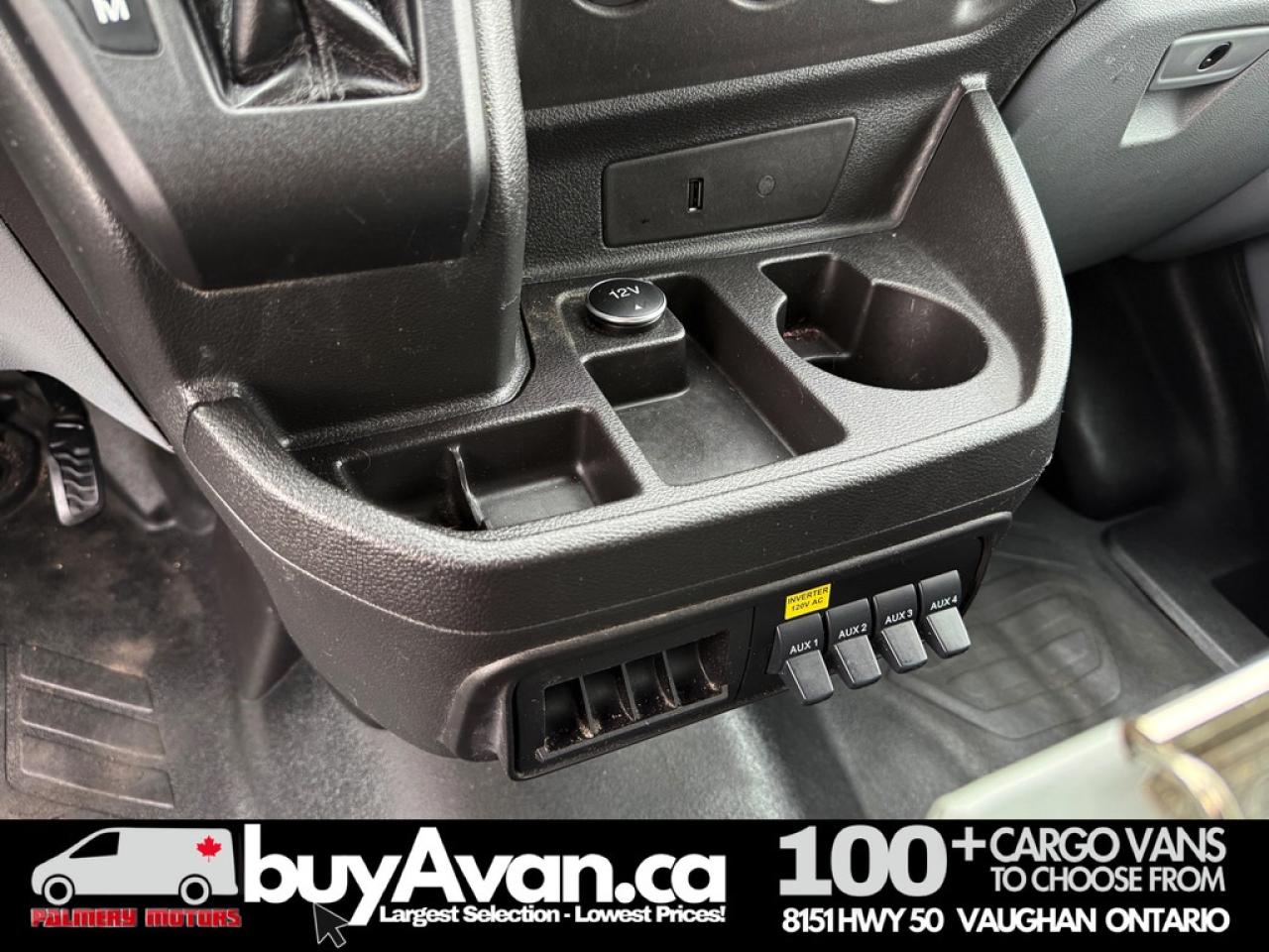 2019 Ford Transit Cargo Van T-250 148" LR + Racks Shelves Divider Photo