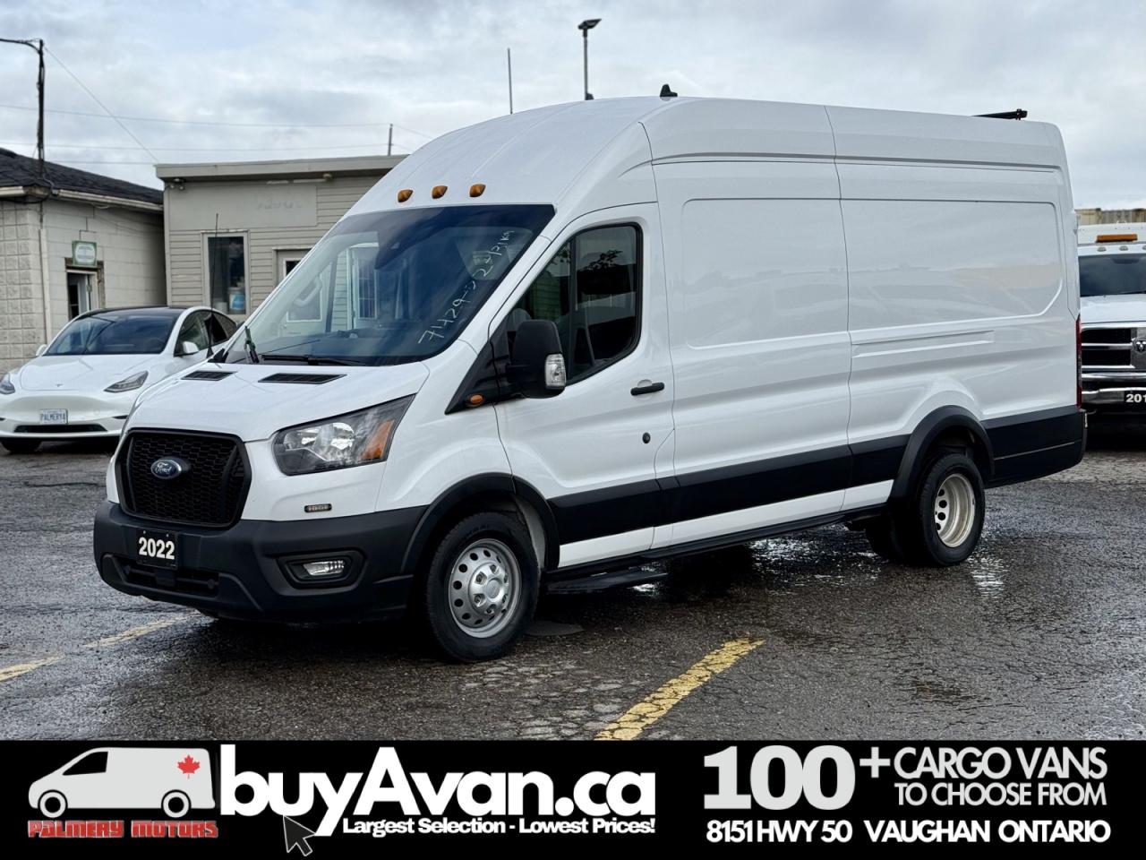 2022 Ford Transit Cargo Van T-350HD 148" EL AWD HR Shelves+Divider Photo4