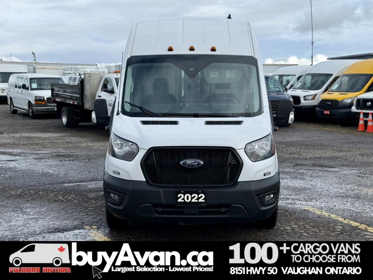 2022 Ford Transit Cargo Van T-350HD 148" EL AWD HR Shelves+Divider Photo