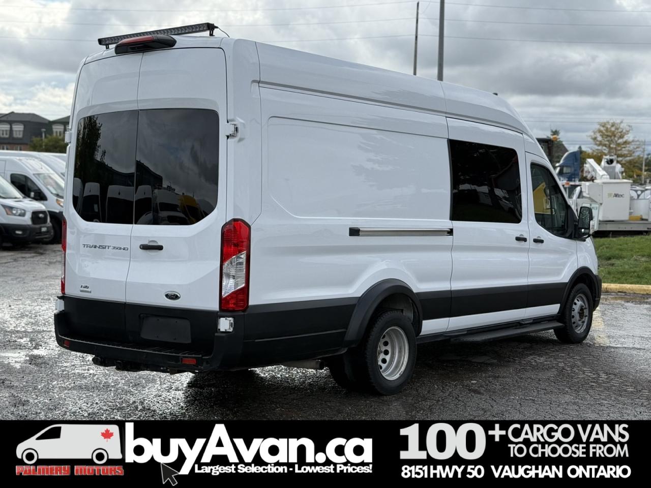 2022 Ford Transit Cargo Van T-350HD 148" EL AWD HR Shelves+Divider Photo