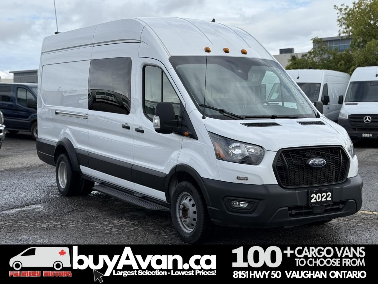 2022 Ford Transit Cargo Van T-350HD 148" EL AWD HR Shelves+Divider Photo