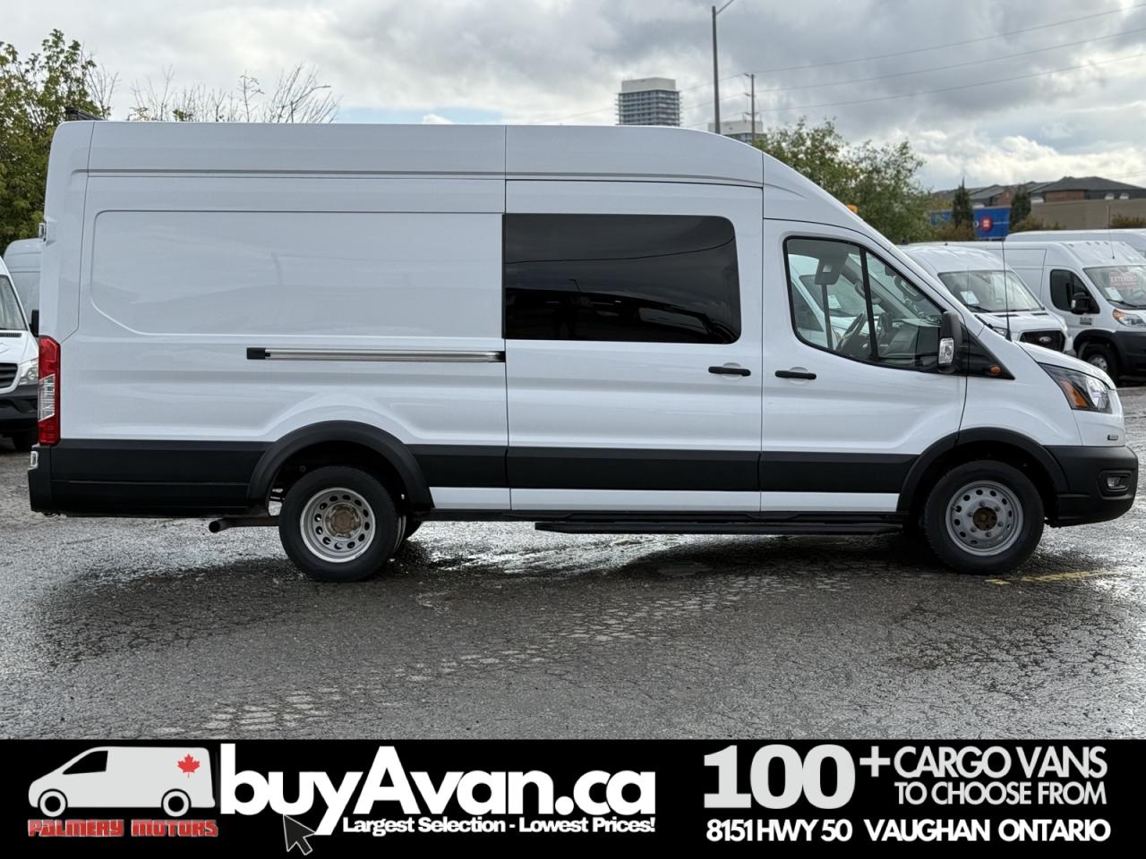 2022 Ford Transit Cargo Van T-350HD 148" EL AWD HR Shelves+Divider Photo