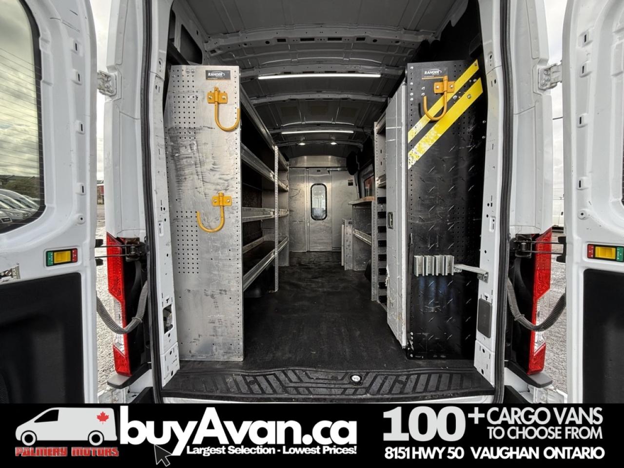 2022 Ford Transit Cargo Van T-350HD 148" EL AWD HR Shelves+Divider Photo