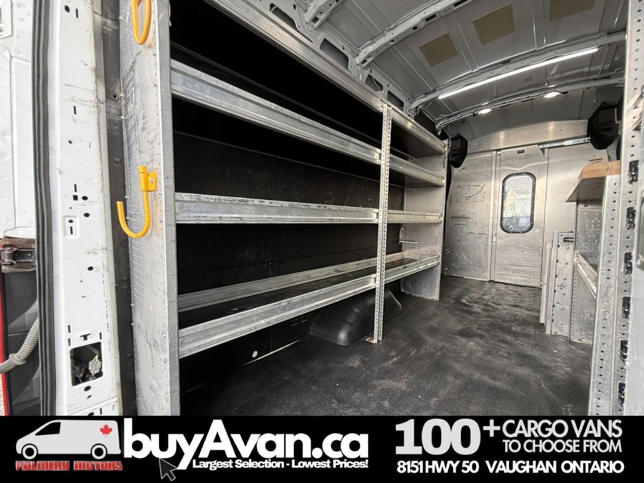 2022 Ford Transit Cargo Van T-350HD 148" EL AWD HR Shelves+Divider Photo